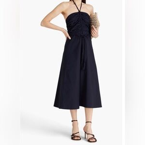 NWT - Veronica Beard Tucker Dress - Navy